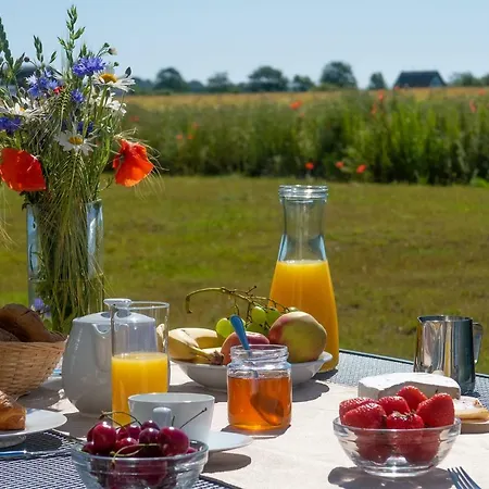 Reetdachhaeuser Am Bakenberg *